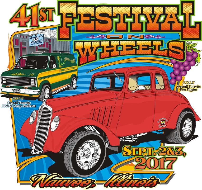 Festival on Wheels 2024 Nauvoo IL Car Show